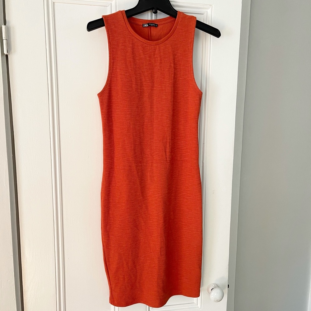 Zara ribbed dress